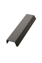 Profil BENCH aluminium børstet mat sort CC2x80mm L200mm B48,